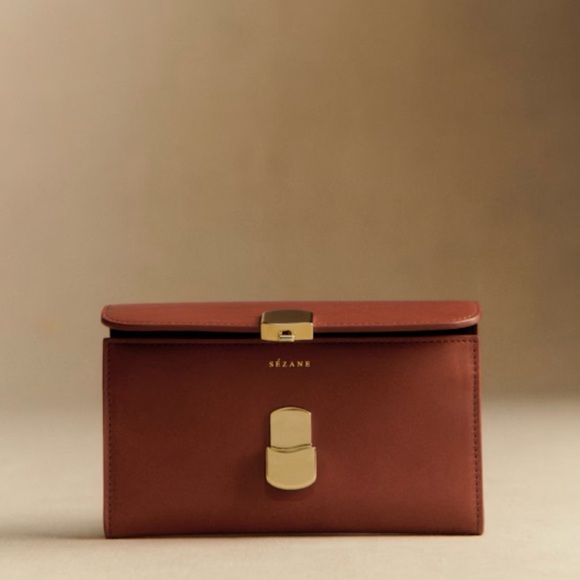 Sézane Milo Large Leather Wallet - Picture 2 of 9